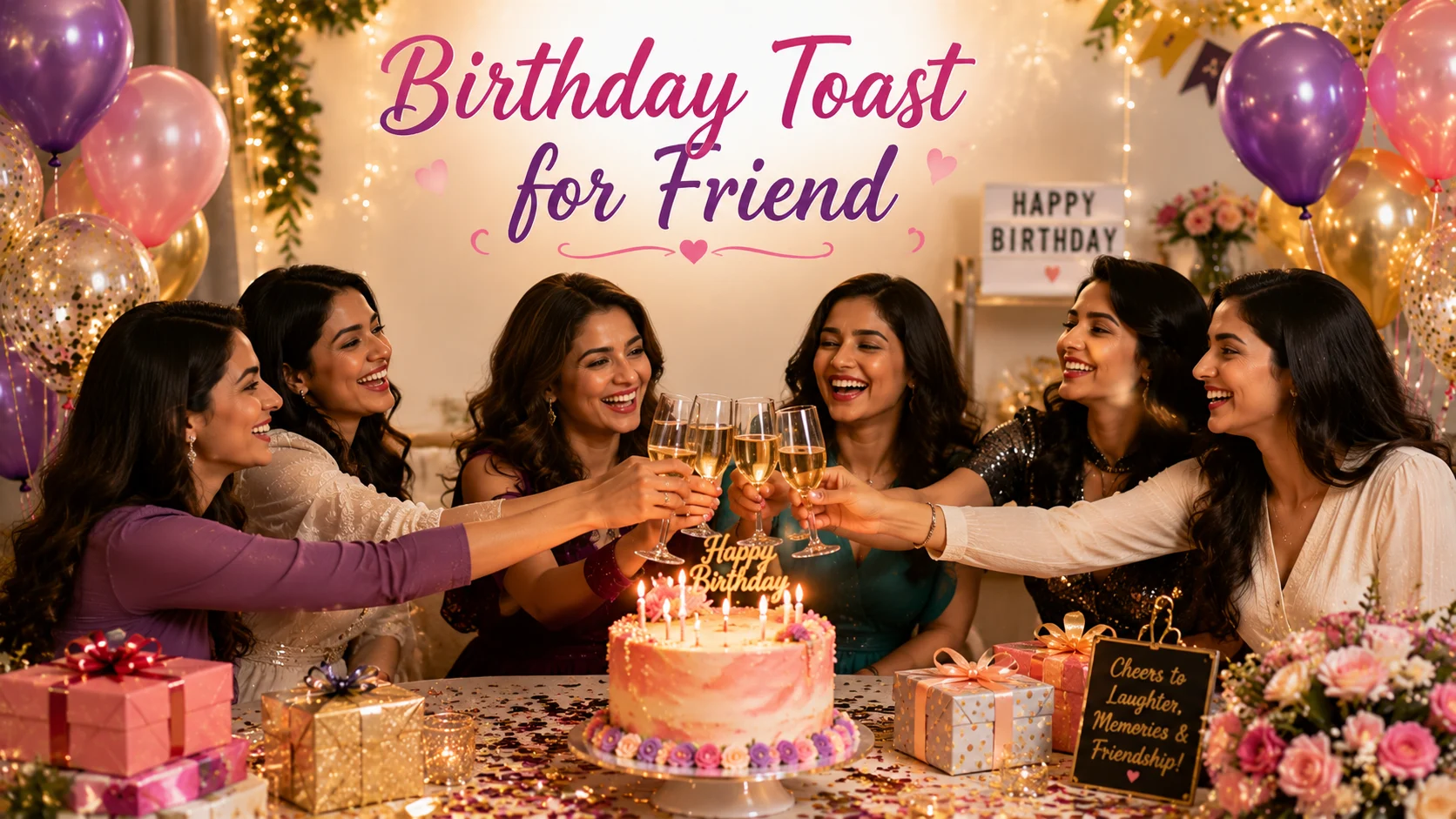 birthday toast for friend