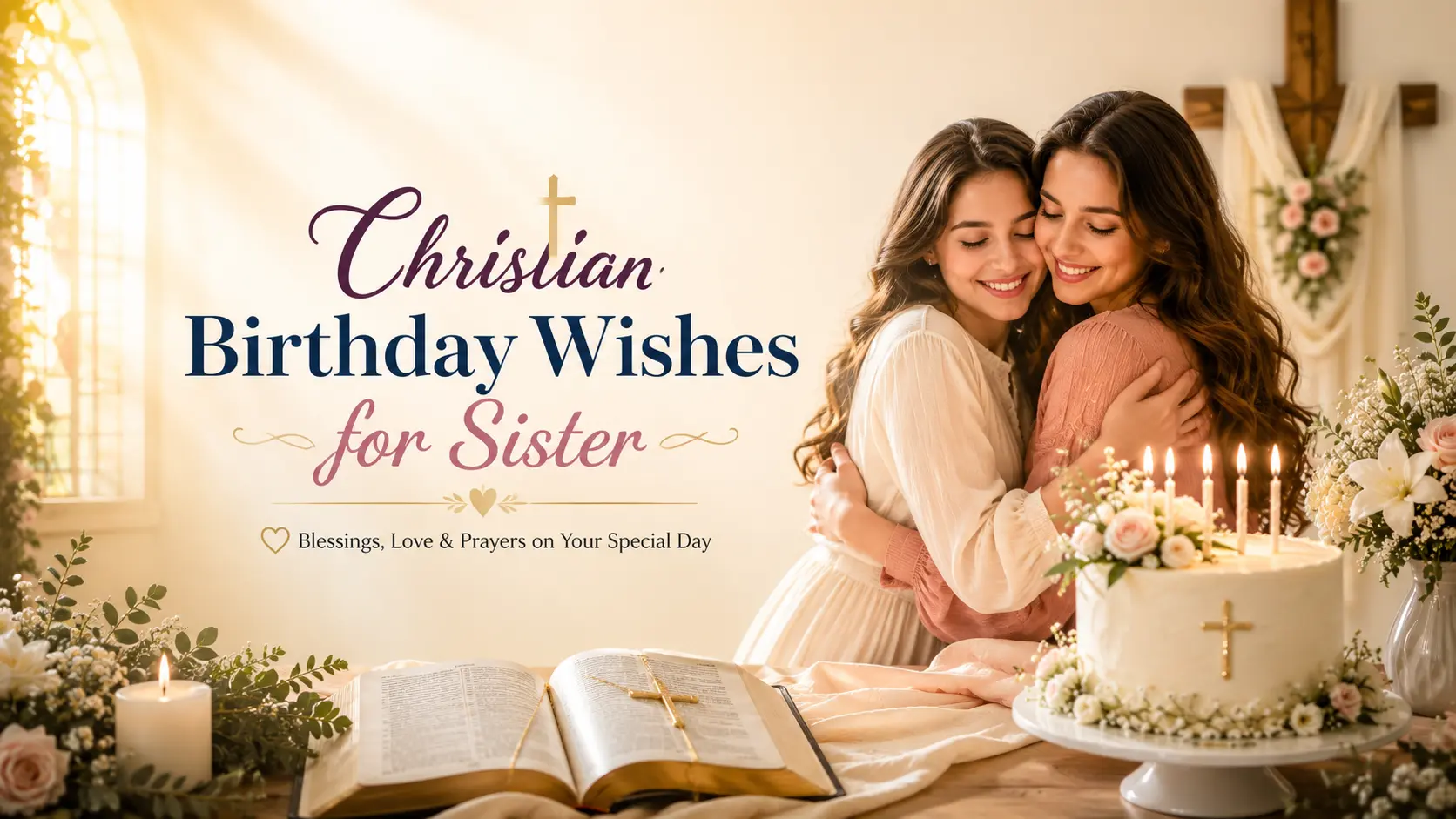 christian birthday wishes for sister