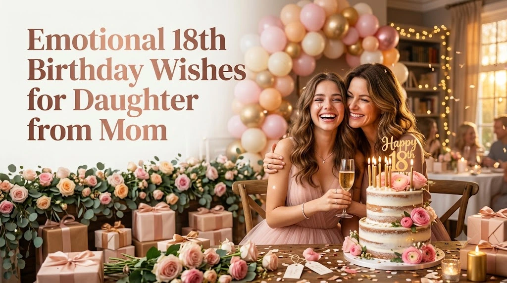 emotional 18th birthday wishes for daughter from mom