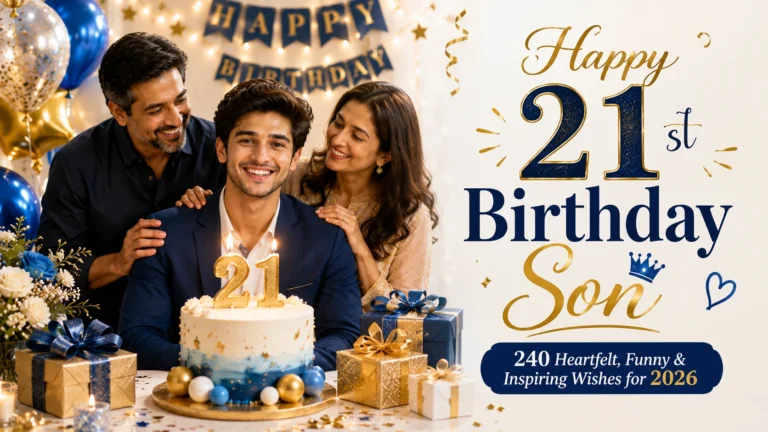 happy 21st birthday son