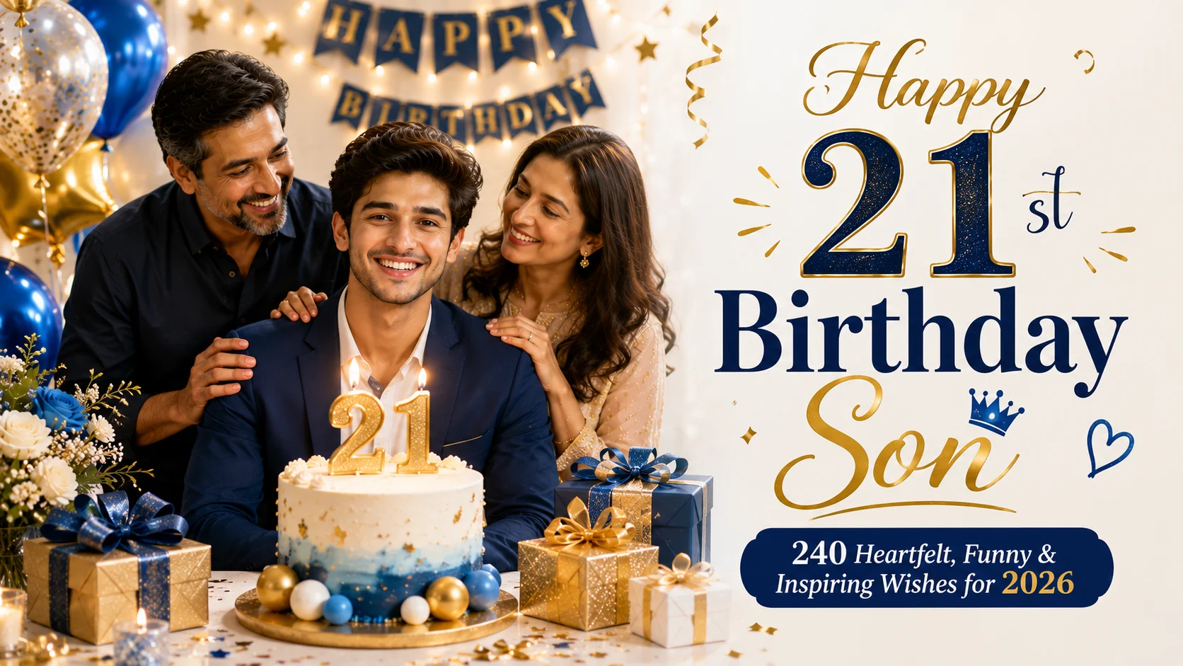 happy 21st birthday son