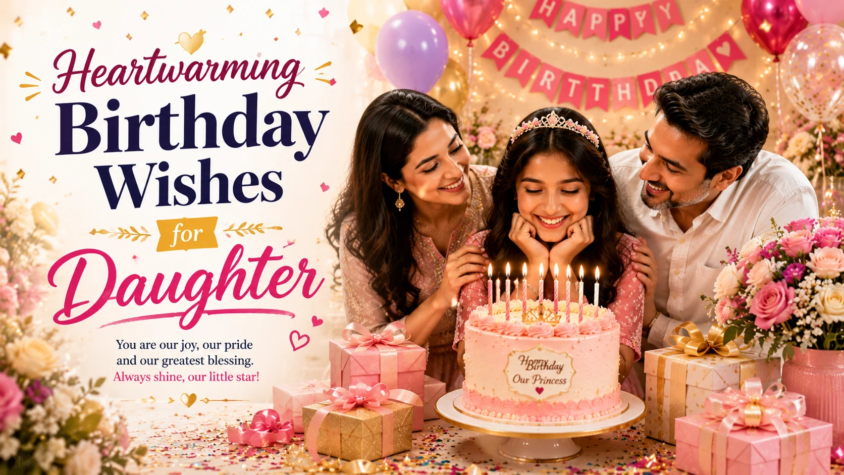 heartwarming birthday wishes for daughter