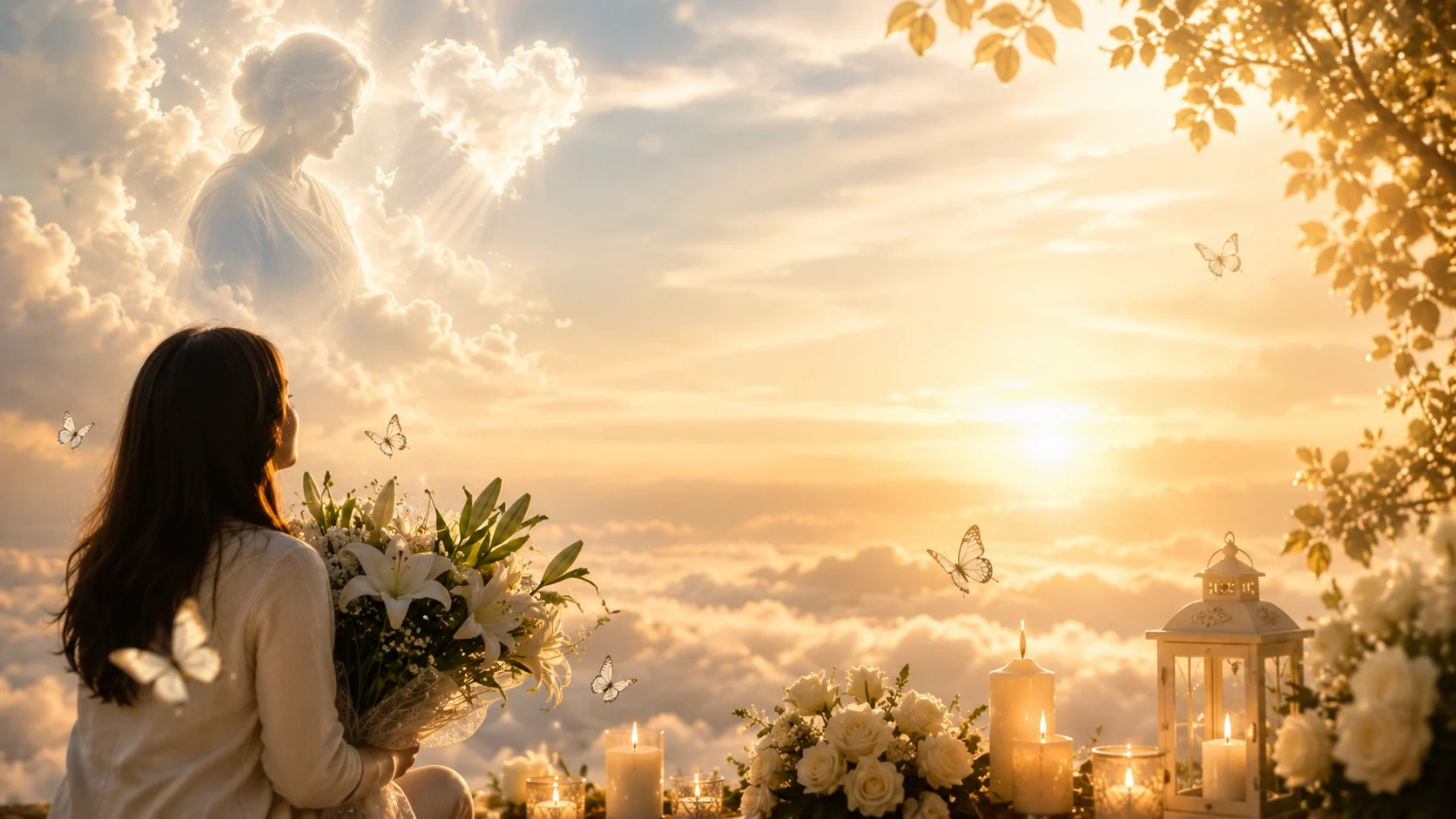 heaven happy heavenly birthday mom