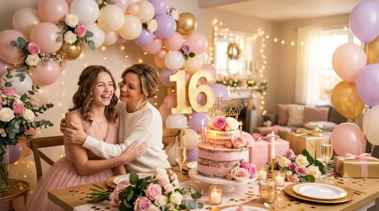 sweet 16 birthday wishes from mother to daughter