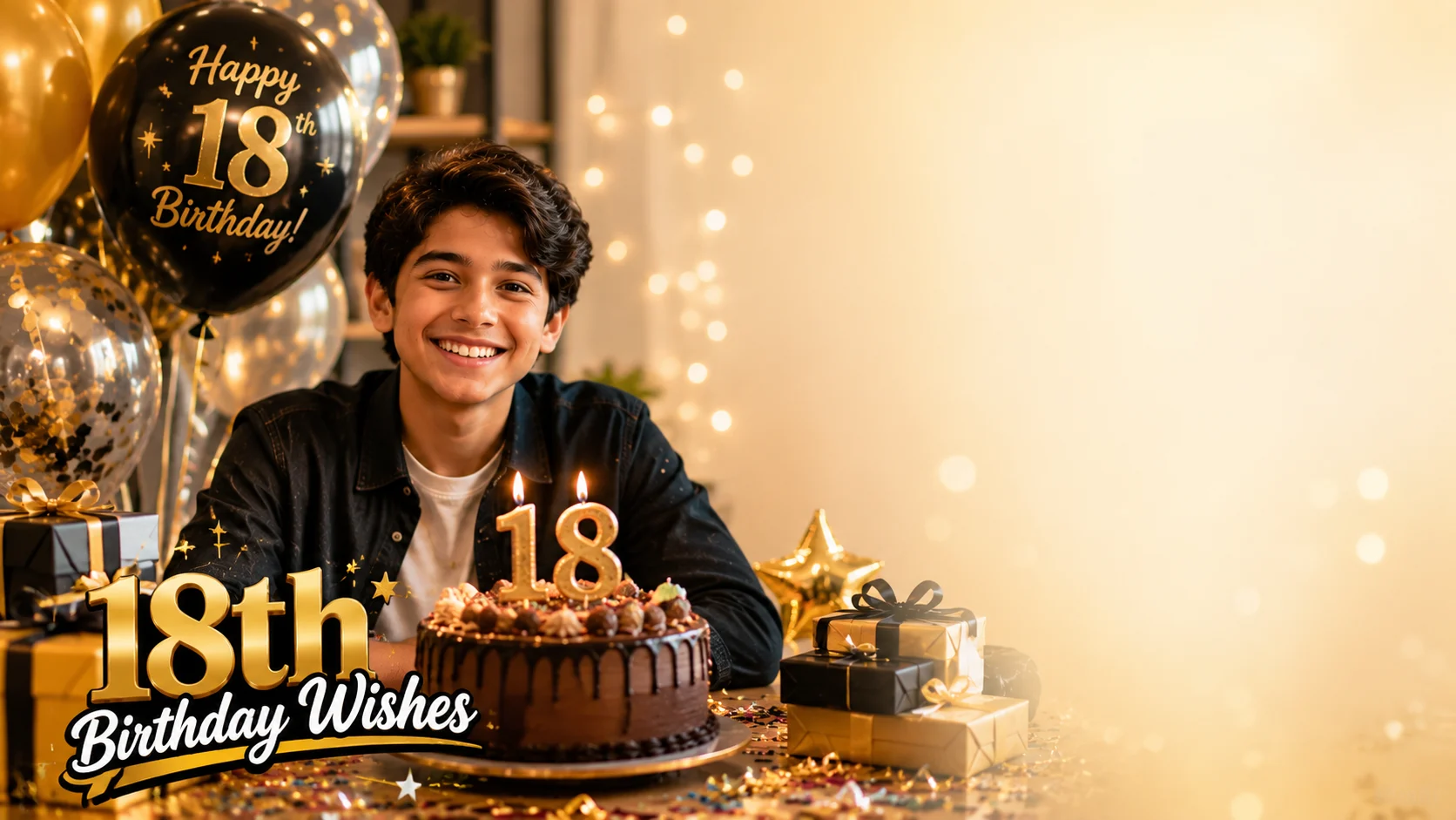 18th birthday wishes