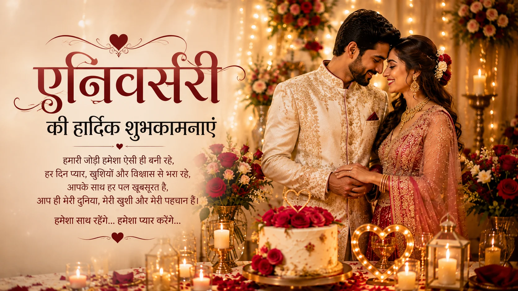 anniversary wishes in hindi