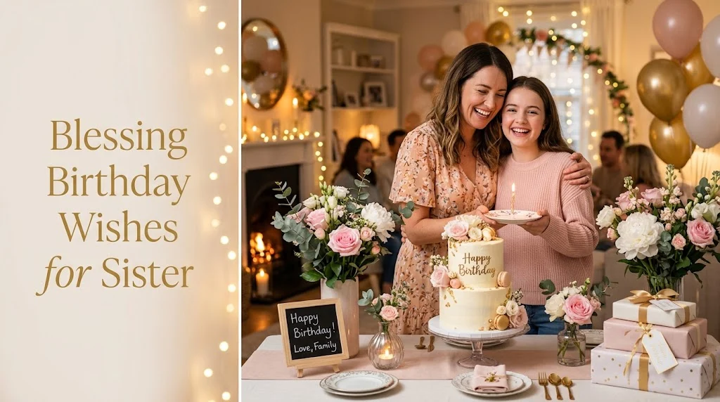 blessing birthday wishes for sister