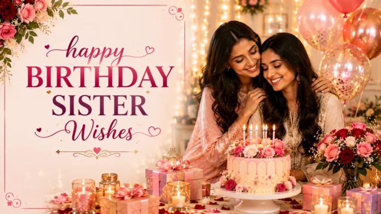 happy birthday sister wishes