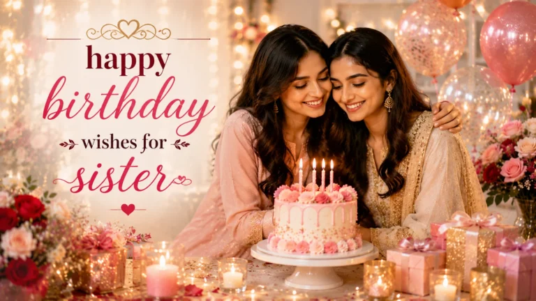 happy birthday wishes for sister