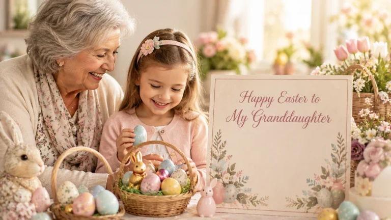happy easter to my granddaughter