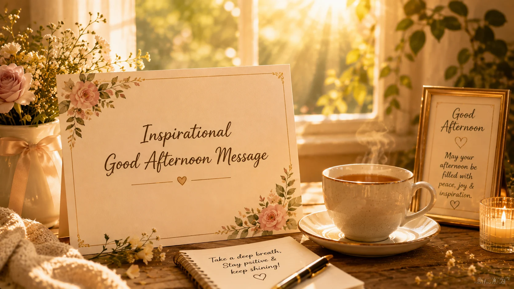 inspirational good afternoon messages