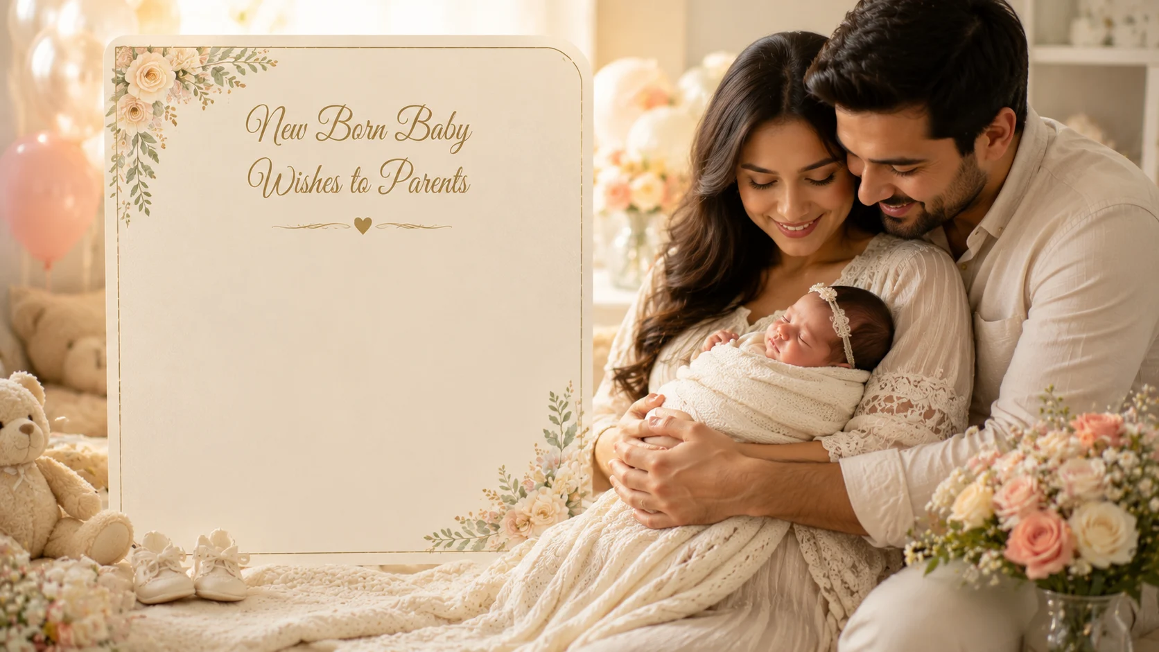new born baby wishes to parents