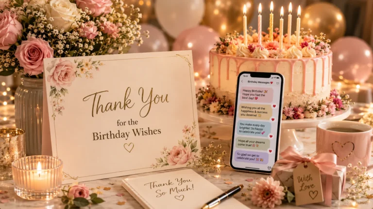 thank you for the birthday wishes