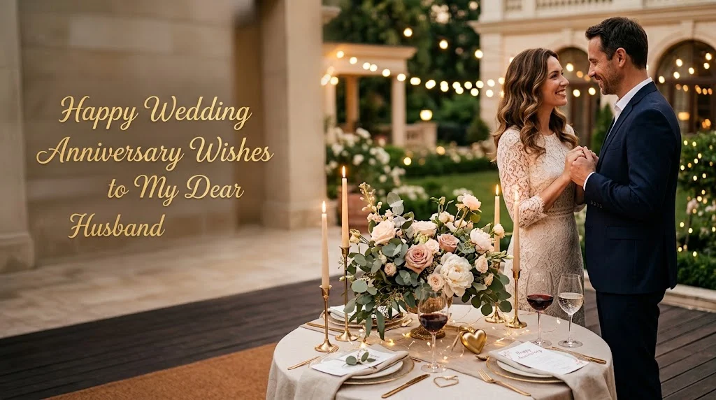 wedding anniversary wishes for husband