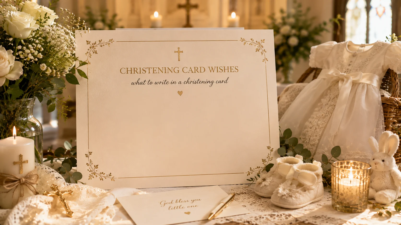 what to write in a christening card