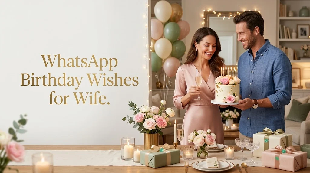 whatsapp birthday wishes for wife